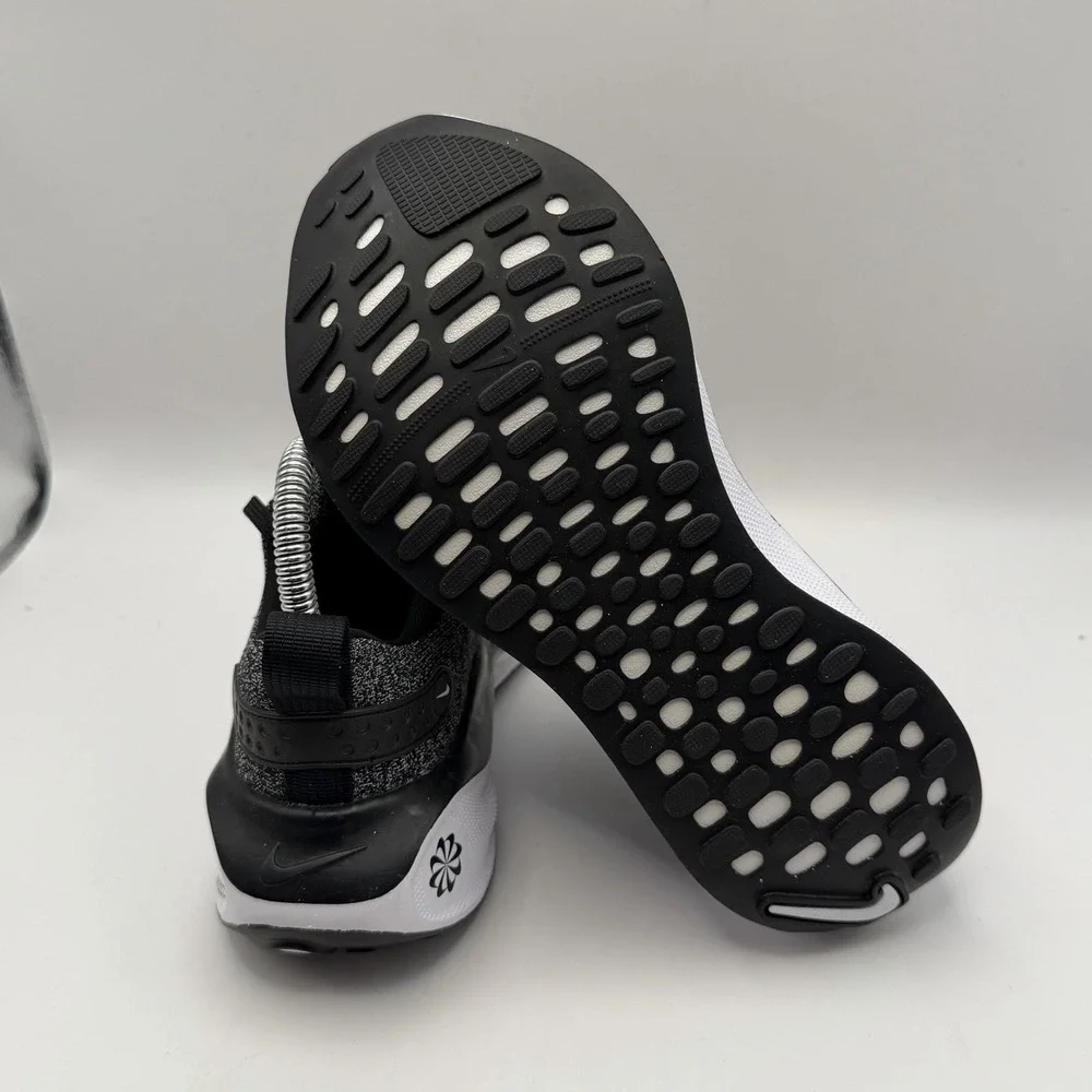 Womens Size 6 Nike ReactX Infinity Run 4 Black White Running Shoes‎ DR2670 003